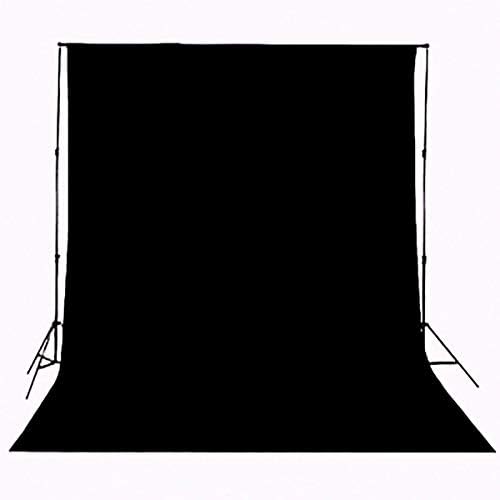 Black Backdrop for Photography Durable Fabric Background Photo Backdrop Video Photography Studio Only 1x