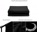 Black Backdrop for Photography Durable Fabric Background Photo Backdrop Video Photography Studio Only 1x, alternate view 5