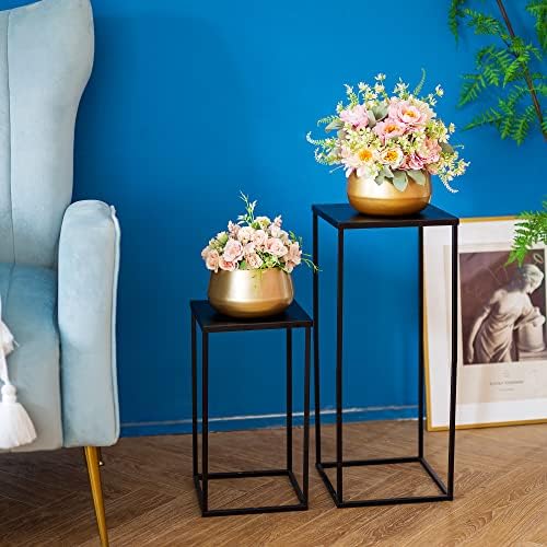 Black Cylinder Stand for Party: 15.7/23.6/31.5in, Set of 3 in EP Black, alternate view 5