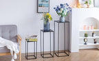 Black Cylinder Stand for Party: 15.7/23.6/31.5in, Set of 3 in EP Black, alternate view 6