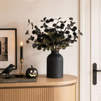 Black Flowers Artificial for Dining Table Centerpieces Decor, alternate view 5
