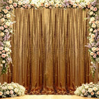 Black Gold Sequin Backdrop Curtain 4FTx8FT Glitter Apple Green Background Drapes Sparkle Photography Backdrop