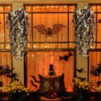 Black Hanging Fake Plants Artficial Vines Hanging Light Black Decor, alternate view 4
