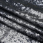 Black Sequin Backdrop Curtain 7FTx7FT Glitter Black Background Drapes Sparkle Photography Backdrop for Party, alternate view
