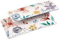 Blossom Symphony Ceramic 14 inch Rectangular Serving Platter, Set of 2, for Serving Salad, Pasta, Cheese, Ham