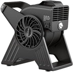 Blower Fan, 13 in Portable Utility Floor Fan, 300 CFM, 3 Speeds, Multi-Angle Airflow, Lightweight Portable High