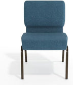 Blue 21" W Stacking Church Chair, 4-Pack, alternate view 5