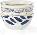 Blue Bay 4-Piece Dessert Bowl Set, 2.00 LB in Blue, alternate view 2