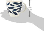 Blue Bay 4-Piece Dessert Mug Set, 2.75 LB in 12 Ounces in Blue, alternate view 3