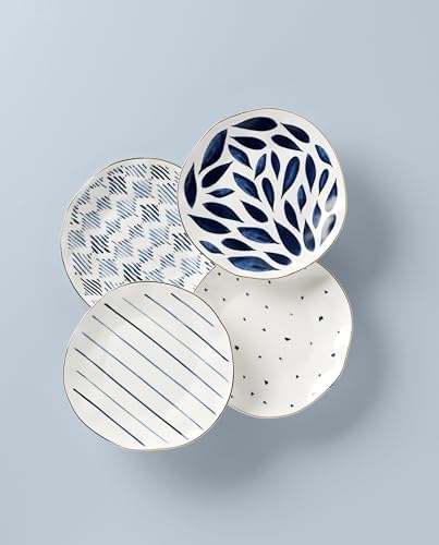 Blue Bay Porcelain Dessert Plates, Set of 4, alternate view 4