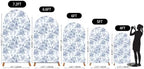 Blue Bows Birthday Party Arch Backdrop Covers Baby in Blooms Floral Baptism Shower Wedding Parties Decorations, alternate