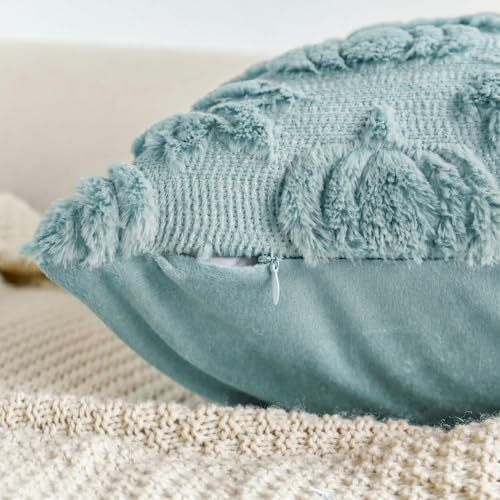 Blue Pumpkin Fall Throw Pillow Covers 18x18 Inch in 18x18 Inch, alternate view 7