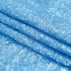 Blue Sequin Backdrop Curtain 4FTx8FT Glitter Blue Background Drapes Sparkle Photography Backdrop for Party, alternate view 7