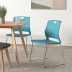 Blue Stacking Chairs-Set of 4, alternate view 2