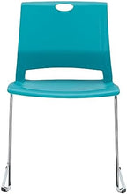 Blue Stacking Chairs-Set of 4, alternate view 5