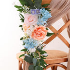 Blue&White Artificial Flowers Combo Box Set for Wedding Bouquets Home Decor in Blue&white, alternate view 5