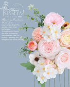 Blush Pink Artificial Flowers Combo for Wedding & Home Decor in Athens Blush Pink, alternate view 2