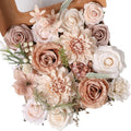 Boho Nude Artificial Flowers Combo Box Set for Wedding Bouquets Home Decor in Boho Nude