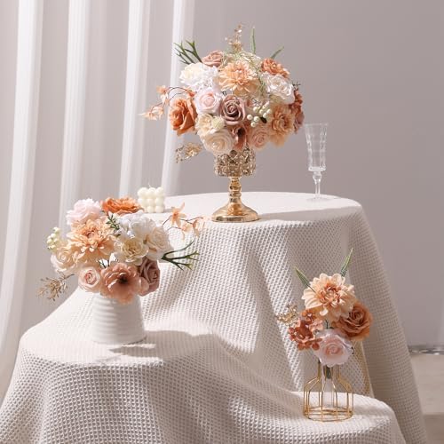 Boho Nude Artificial Flowers Combo Box Set for Wedding Bouquets Home Decor in Boho Nude, alternate view 3