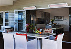 Bromic Smart-Heat Tungsten Electric 4000W Radiant Patio Heater, White, Model BH0420012 in White, alternate view 2