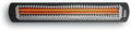 Bromic Tungsten Smart Heat 2000W Electric Patio Heater - Single Element Infrared, 220V-240V, Black Finish