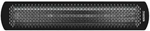 Bromic Tungsten Smart Heat 4000W Electric Patio Heater - Dual Element Infrared, 220V-240V, Black Finish, alternate view 5