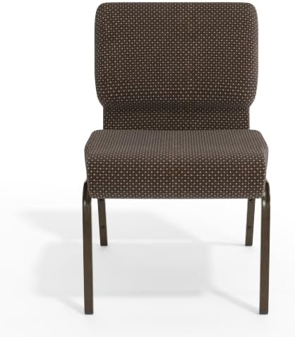Brown Dot 21" W Stacking Church Chair, 4-Pack, alternate view 5