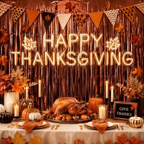 Brown Tinsel Backdrop, 8 Pack 3.3 x 6.6 ft Foil Fringe Curtains in 3.3 x 6.6 ft, alternate view 6
