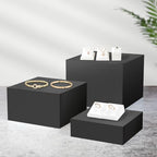 Buffet Risers, Food Display Risers for Party, Black Food Risers for Buffet Dessert Table, Risers for Display, alternate view