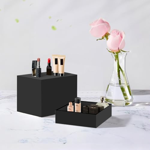 Buffet Risers, Food Display Risers for Party, Black Food Risers for Buffet Dessert Table, Risers for Display, alternate view