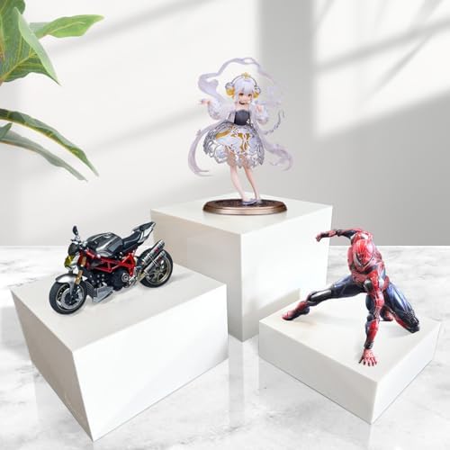 Buffet Risers, Food Display Risers for Party, White Food Risers for Buffet Dessert Table, Risers for Display, alternate view