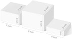 Buffet Risers, Food Display Risers for Party, White Food Risers for Buffet Dessert Table, Risers for Display, alternate view