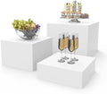 Buffet Risers, Food Risers for Buffet Table, Display Stand Shelf for Catering Dessert Collectibles Jewelry