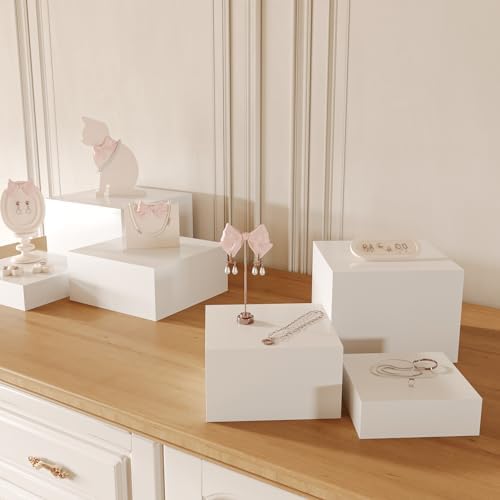 Buffet Risers, Food Risers for Buffet Table, Display Stand Shelf for Catering Dessert Collectibles Jewelry, alternate view 4