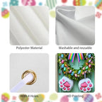 Bunny Ears Easter Door Cover 35x71 Inches Polyester in 35x71 Inches, alternate view 4