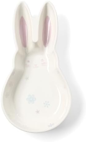 Bunny Hop Stoneware Bunny Easter Serving Platter in 1 Count in Multicolor, alternate view 3