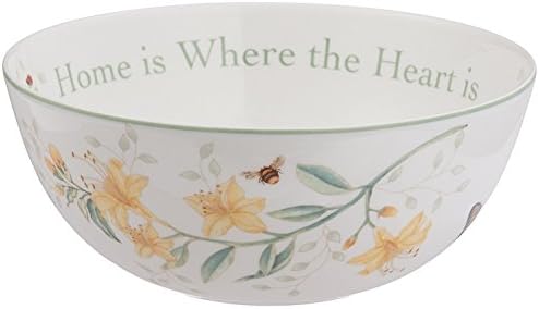 Butterfly Meadow "Home Is Where The Heart Is" Serving Bowl