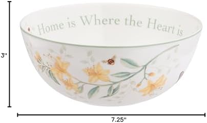 Butterfly Meadow "Home Is Where The Heart Is" Serving Bowl, alternate view 2