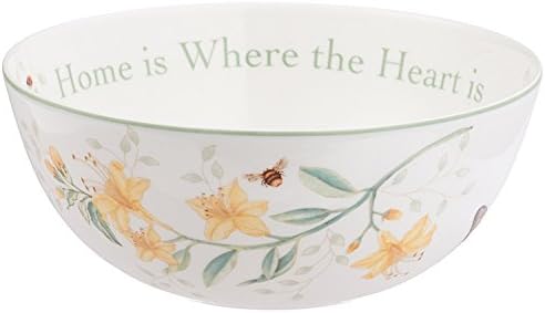 Butterfly Meadow "Home Is Where The Heart Is" Serving Bowl, alternate view 3