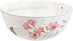 Butterfly Meadow "Home Is Where The Heart Is" Serving Bowl, alternate view 4
