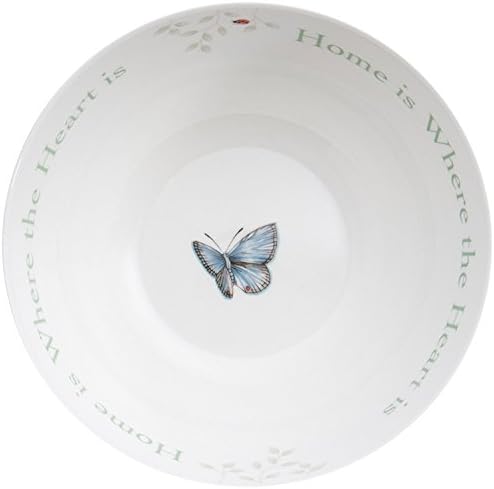 Butterfly Meadow "Home Is Where The Heart Is" Serving Bowl, alternate view 5