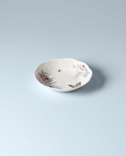 Butterfly Meadow Hydrangea Pasta Bowl, 1.60 LB, Multi in Multicolor, alternate view 3