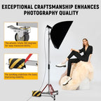 C Stand with Boom Arm, 10ft/300cm Heavy Duty Photography Light Stand, alternate view 4