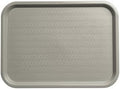Café Cafeteria Tray, Fast Food Tray for Restaurant or Commercial Use, 12" x 16", 24 Count, Gray in Gray