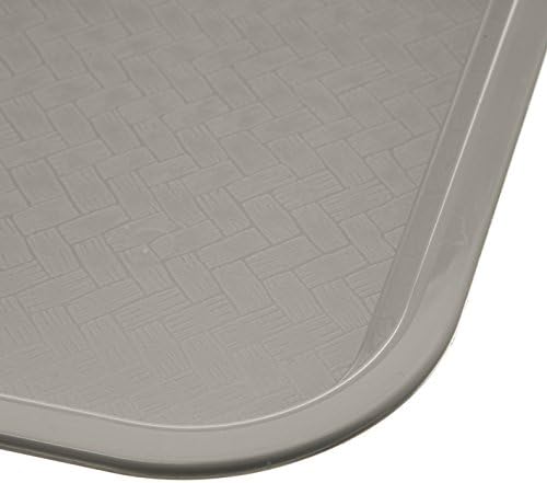 Café Cafeteria Tray, Fast Food Tray for Restaurant or Commercial Use, 12" x 16", 24 Count, Gray in Gray, alternate view 6