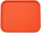 Cafe Fast Food Cafeteria Tray with Patterned Surface for Cafeterias, Fast Food, And Dining Room, Plastic, 17.87, alternate