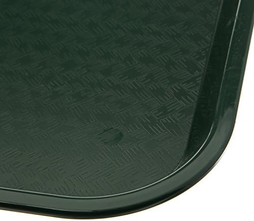 Cafe Fast Food Cafeteria Tray with Patterned Surface for Cafeterias, Fast Food, And Dining Room, Plastic, 17.87, alternate