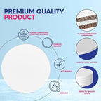 Cake Boards - 10 Inch Cake Drum - Smooth-Edged Cake Drum - Sturdy Cake Boards 10 Inch Round - Bend Resistant, alternate view