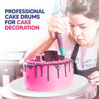 Cake Boards - 10 Inch Cake Drum - Smooth-Edged Cake Drum - Sturdy Cake Boards 10 Inch Round - Bend Resistant, alternate view