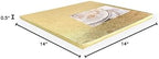 Cake Boards 14" Gold Square Cake Drums 1/2" Wrapped Edge 1Pack in 8, 10, and 12 inch in Gold, alternate view 3